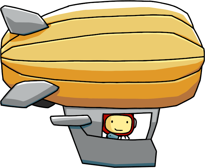 Image Zeppelin Using.png Scribblenauts Wiki FANDOM powered by Wikia