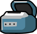 Opened Bread Machine