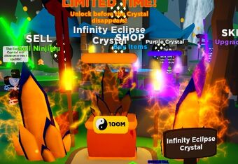 Infinity Eclipse Crystal Scriptbloxian Studios Roblox Ninja