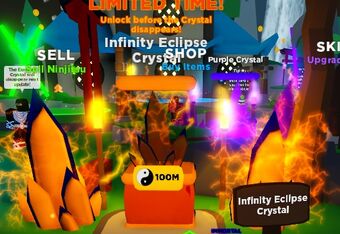 Infinity Eclipse Crystal Scriptbloxian Studios Roblox Ninja Legends Wiki Fandom - eclipse studio roblox