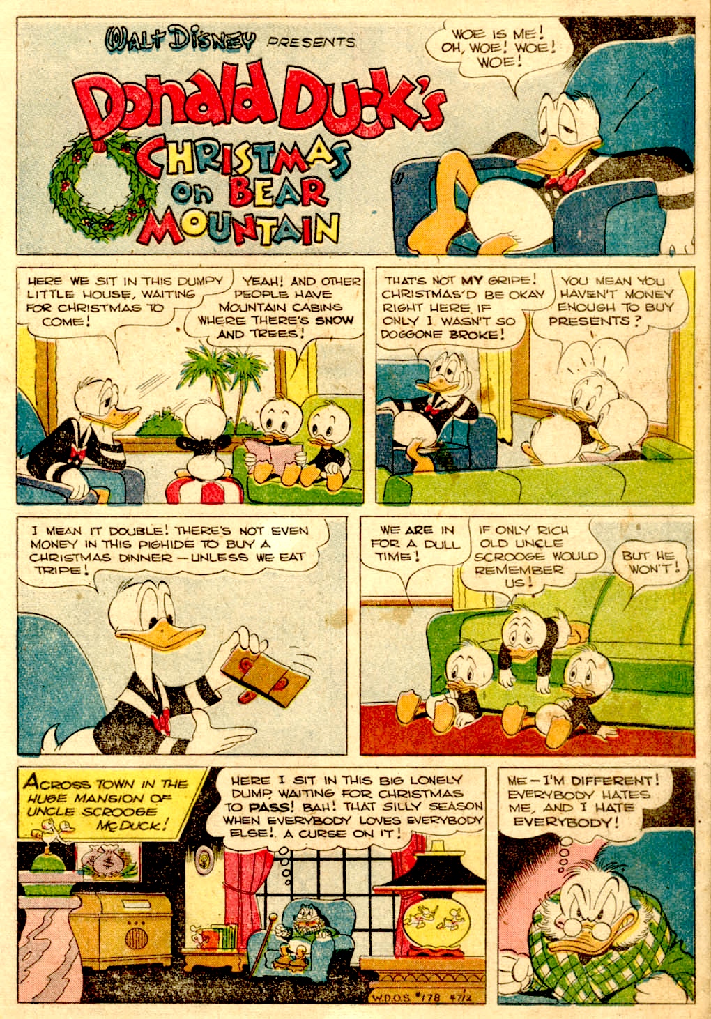 Christmas on Bear Mountain Scrooge McDuck Wikia Fandom