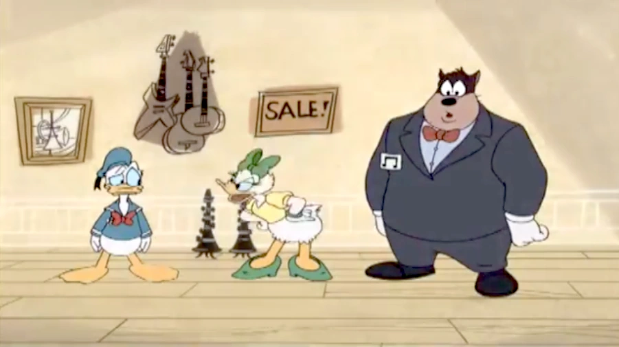 Music Store Donald Scrooge McDuck Wikia Fandom