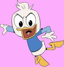 Dewey Duck 2017 pink background