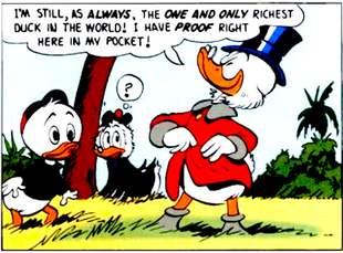 Richest Duck in the World (title) | Scrooge McDuck Wikia ...