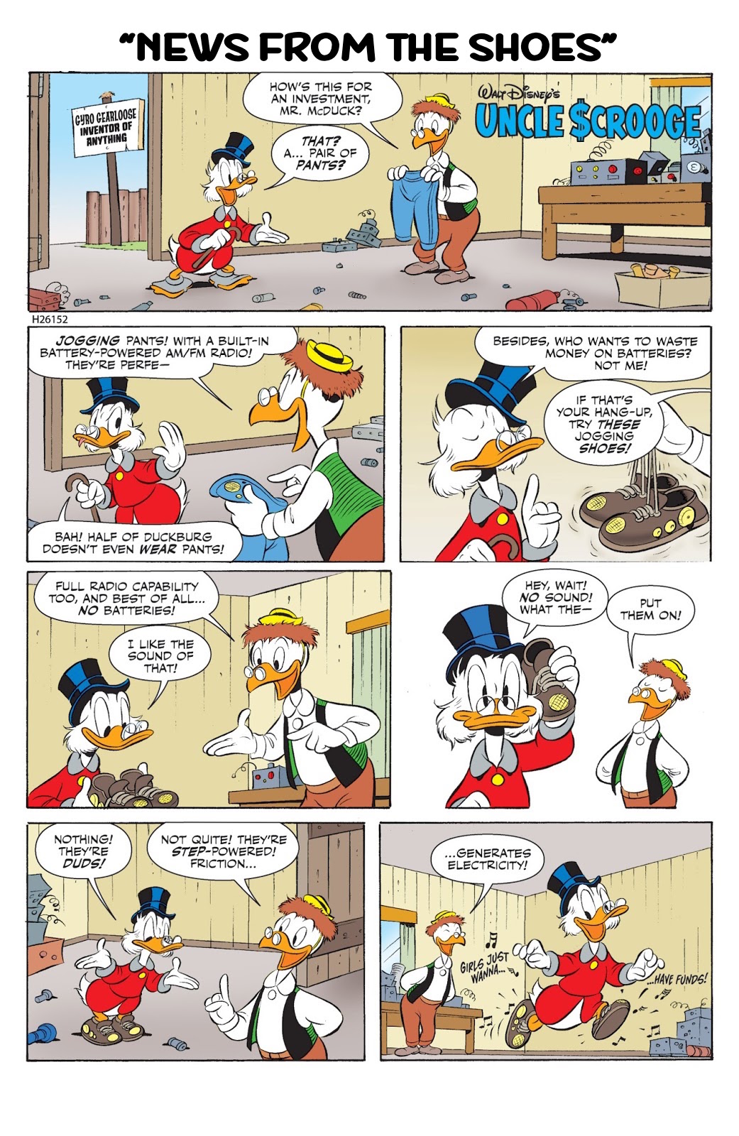 News from the Shoes | Scrooge McDuck Wikia | Fandom