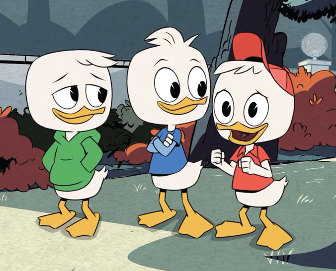 huey dewey and louie duck 2017 ducktales wiki fandom powered