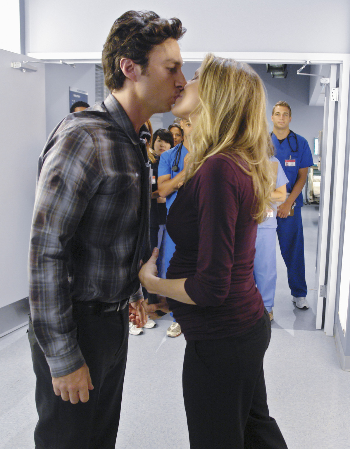 Image 9x1 Jd And Elliot Kiss Scrubs Wiki Fandom Powered By Wikia 