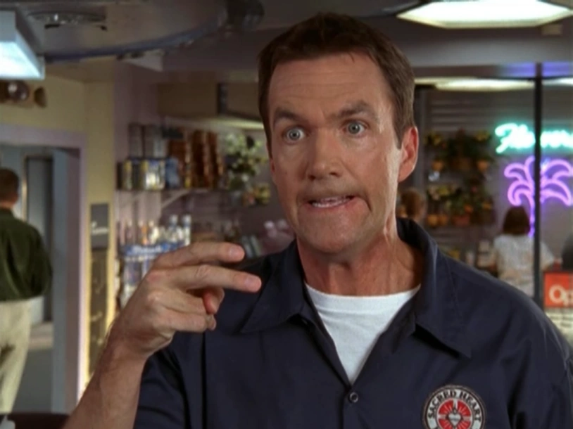 Image 5x1 Janitor snakeface.png Scrubs Wiki FANDOM powered by Wikia