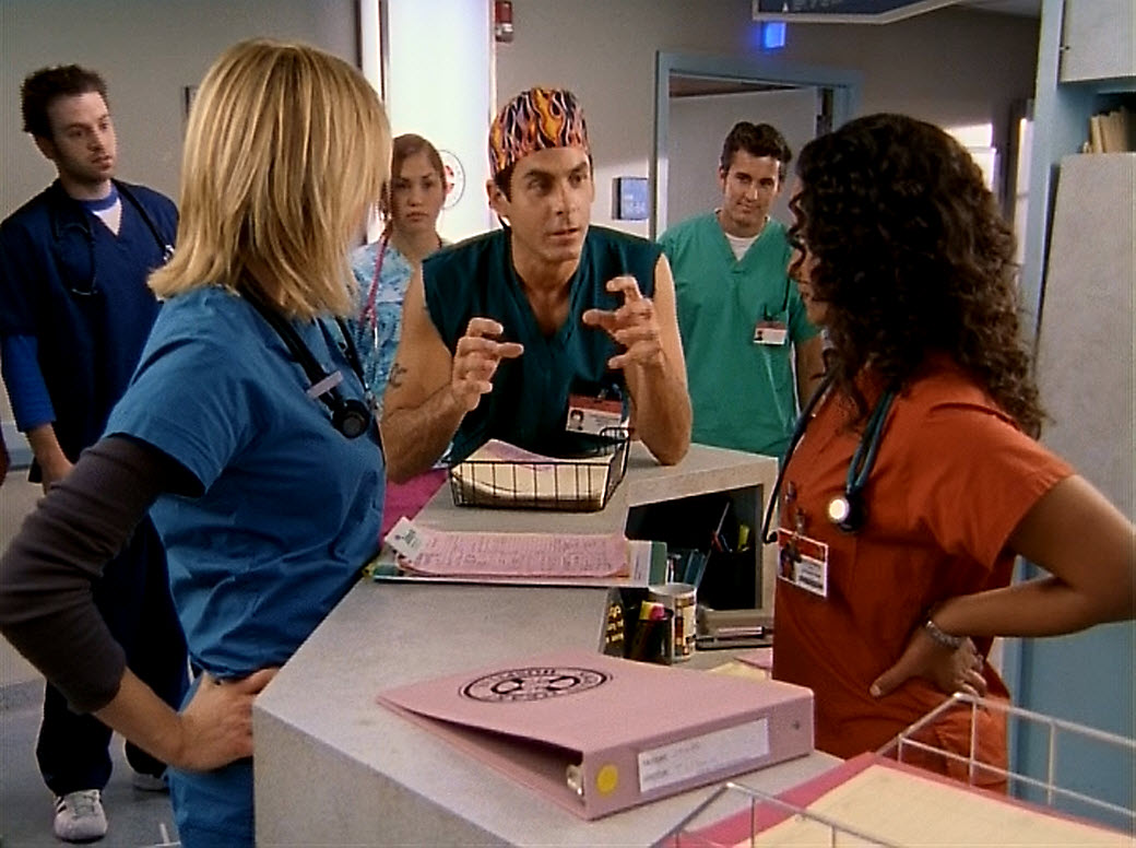 Image 3x7 Cat Fight Scrubs Wiki Fandom Powered By Wikia 