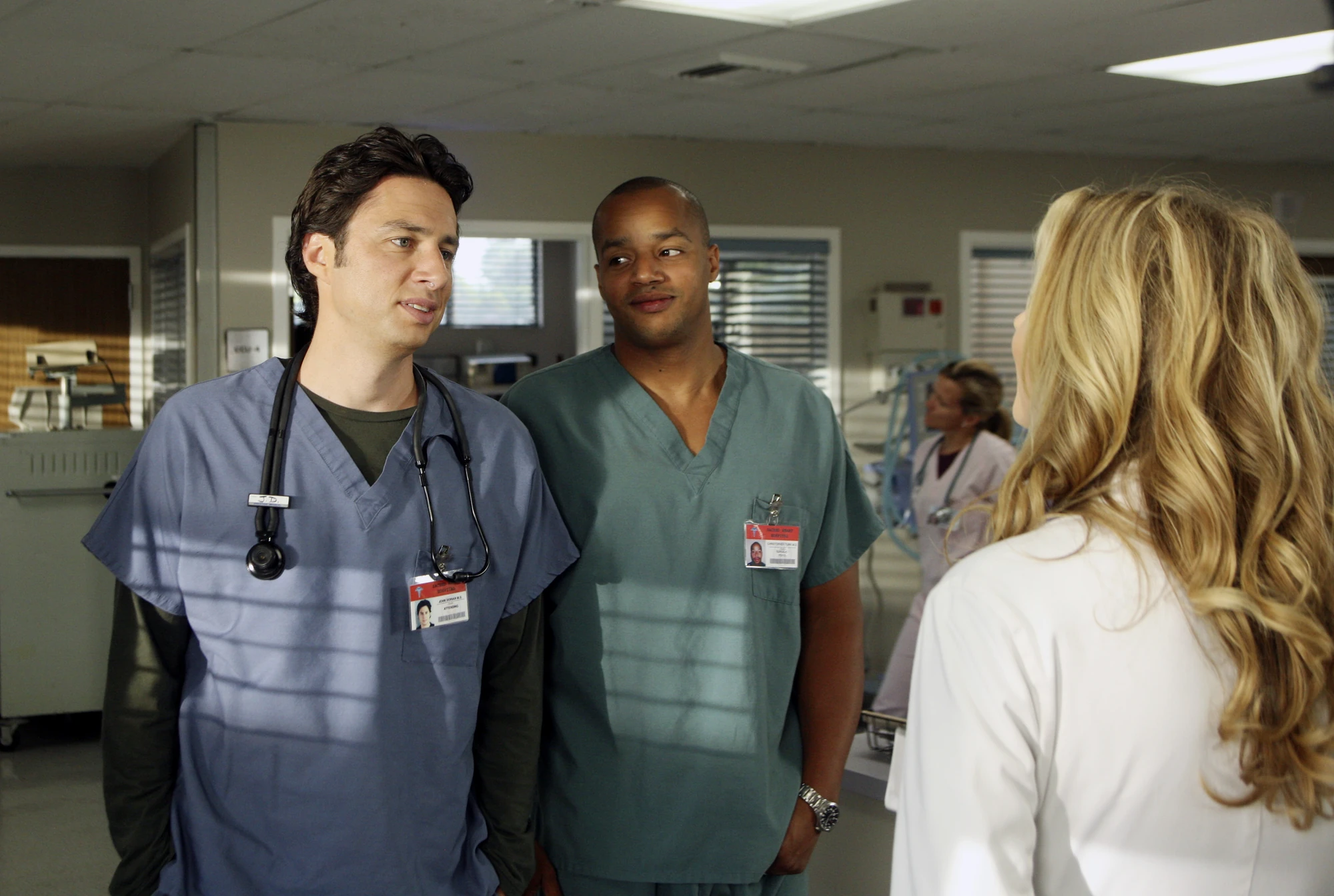 Image 7x3 JD Turk talk to Elliot.jpg Scrubs Wiki FANDOM powered