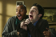 5x8 J.D. and Turk screaming