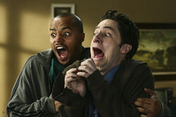 5x8 J.D. and Turk screaming