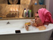 5x7 J.D. eats body butter