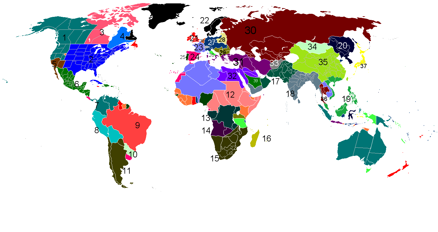 World Map Countries List | SDN World Wiki | FANDOM powered by Wikia