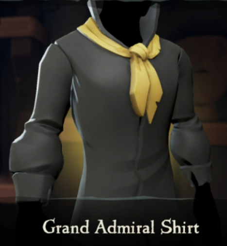 Grand Admiral Shirt Sea Of Thieves Wiki Fandom