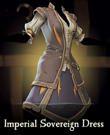 Imperial Sovereign Dress Sea Of Thieves Wiki Fandom