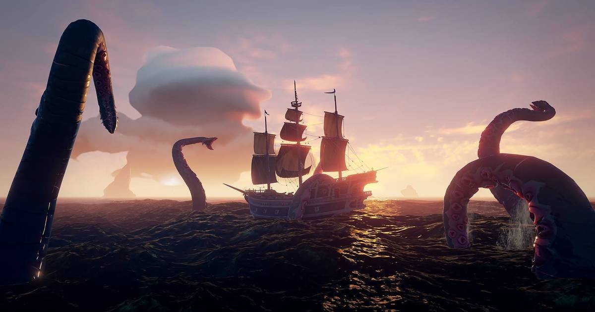 How do you summon the Kraken in Sea of Thieves?