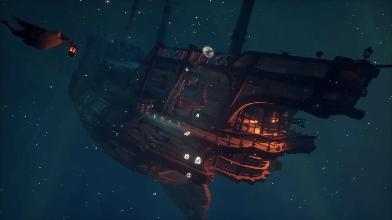 shipwreck voyage sea of thieves