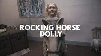 halloween rocking horse