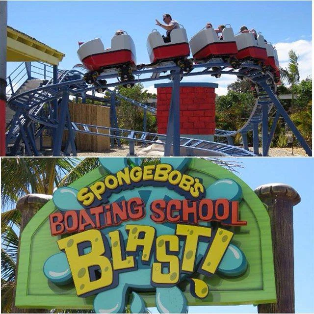 Image SpongeBob's Boating School Blast.jpg SeaWorld Gold Coast Australia Wikia FANDOM