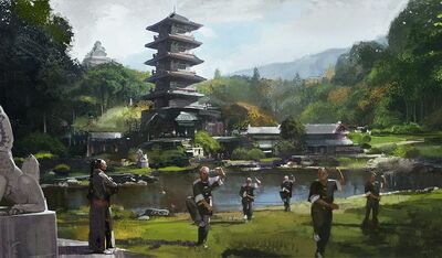 Porcelain tower original