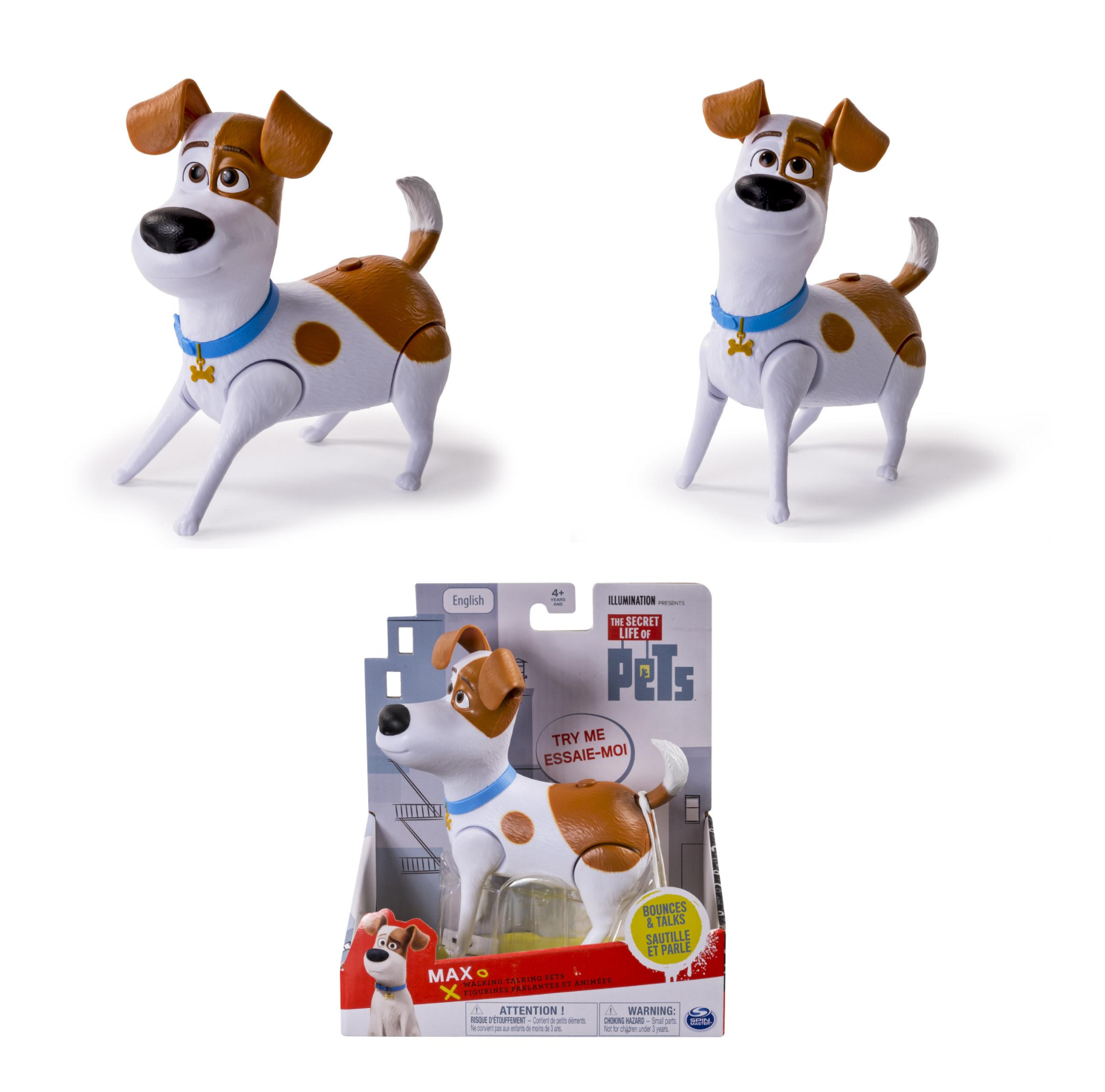 secret life of pets max walking talking dog