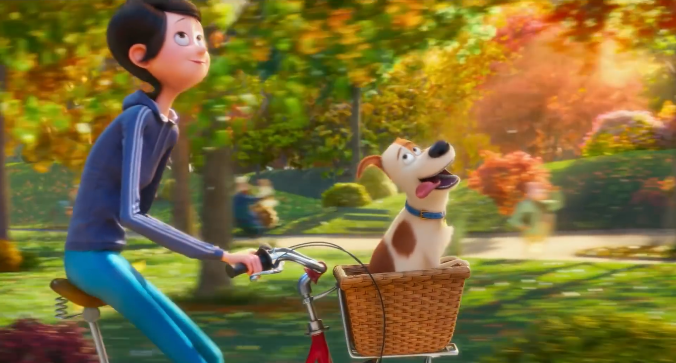Image Max on Katie's bike.png The Secret Life of Pets Wiki FANDOM