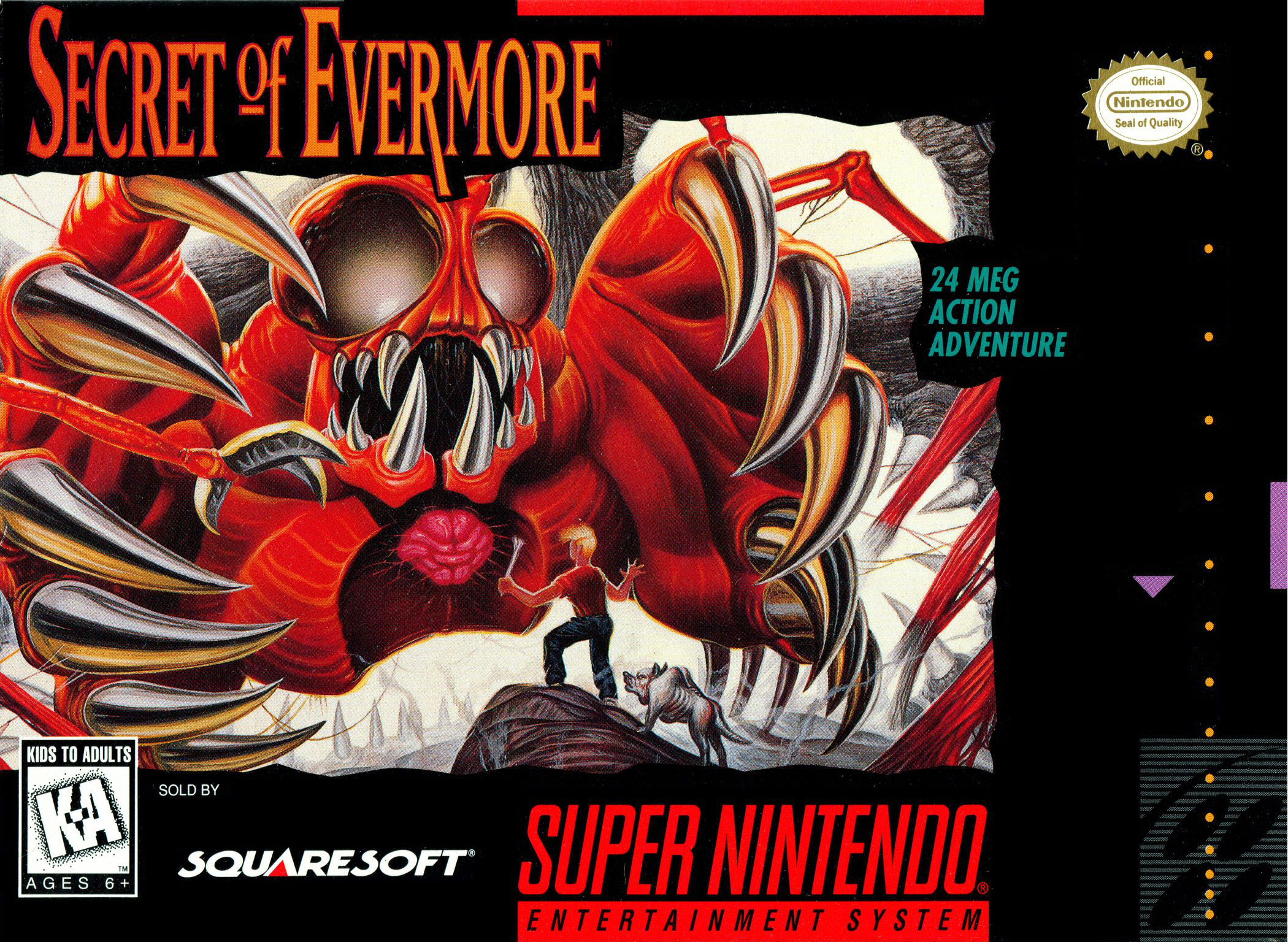 Image result for Secret of Evermore box art