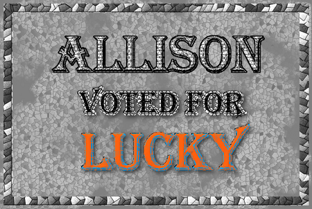 Allison jury vote lucky