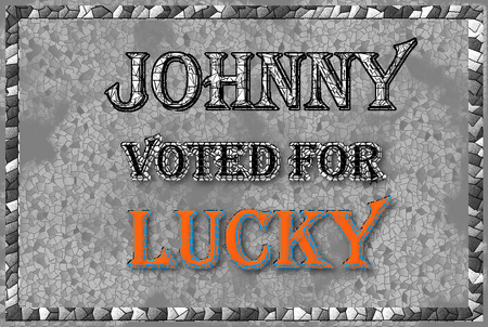 Johnny jury vote lucky