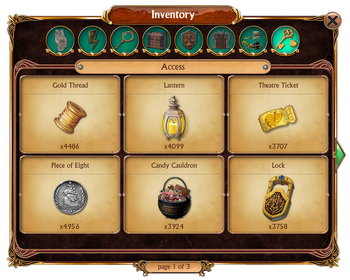 Inventory Access Tab
