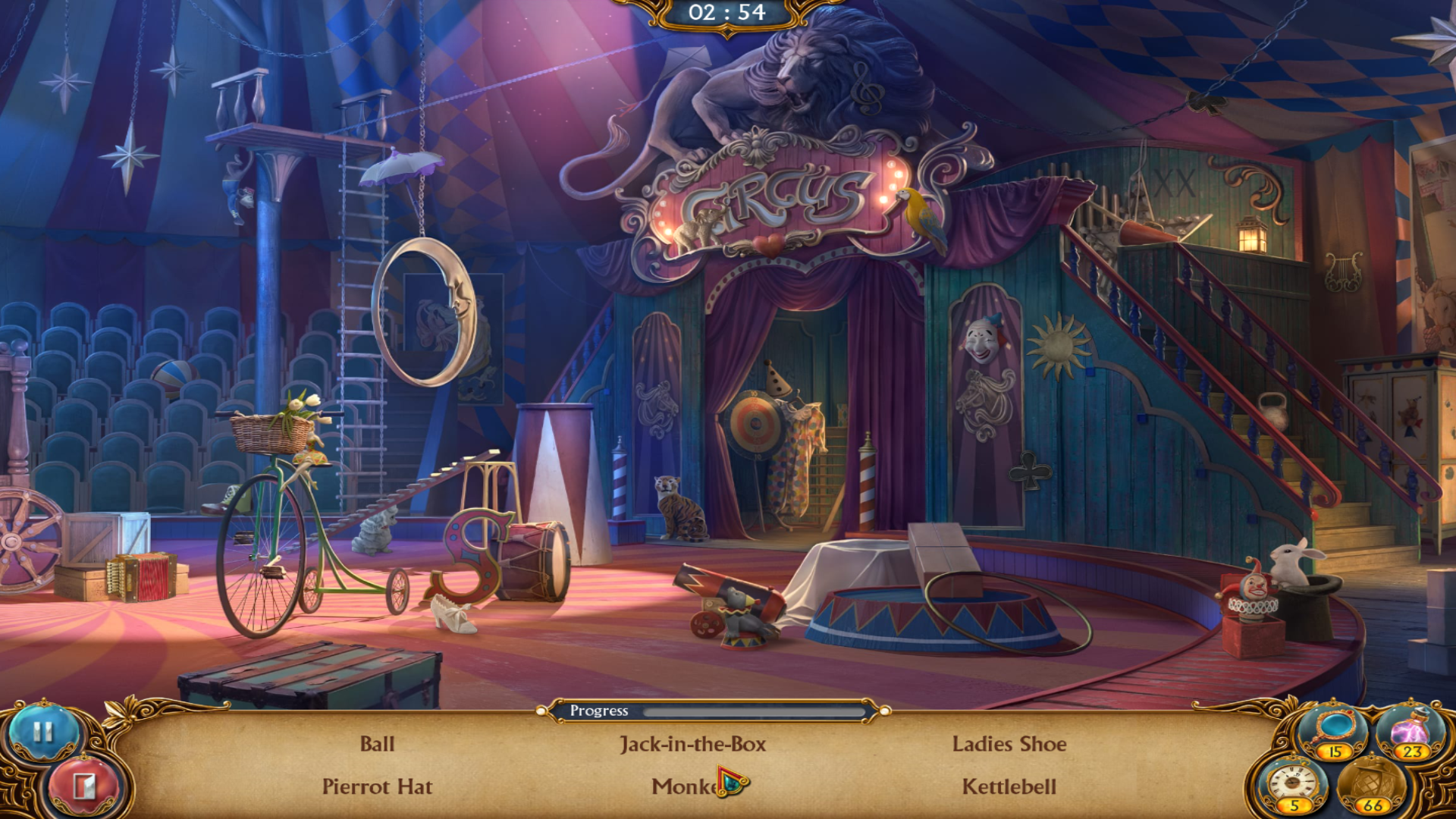 circus video game