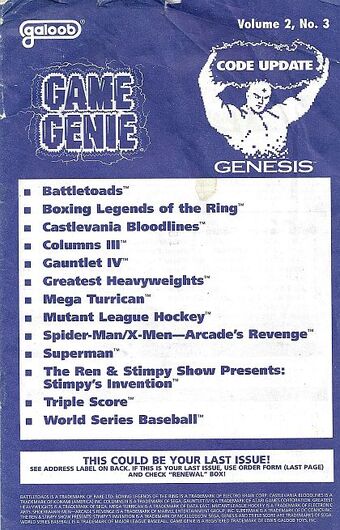 Game Genie Sega Wiki Fandom