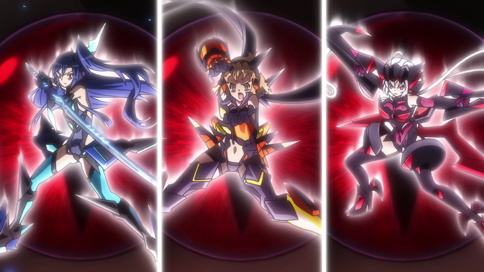 Image Hibiki & Tsubasa & Chris' Ignite transformation (Phase Albedo