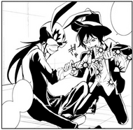 Gil tending to Ray