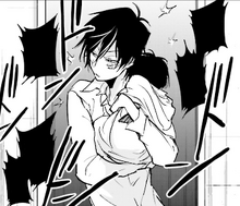Touma holds Tsurugi