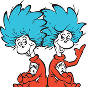 Thing One And Thing Two Dr Seuss Wiki Fandom