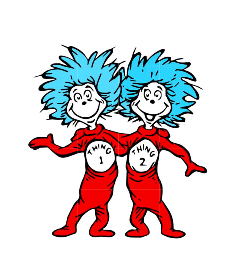 Thing One and Thing Two Dr. Seuss Wiki FANDOM powered by Wikia