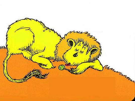 Lazy Lion | Dr. Seuss Wiki | Fandom