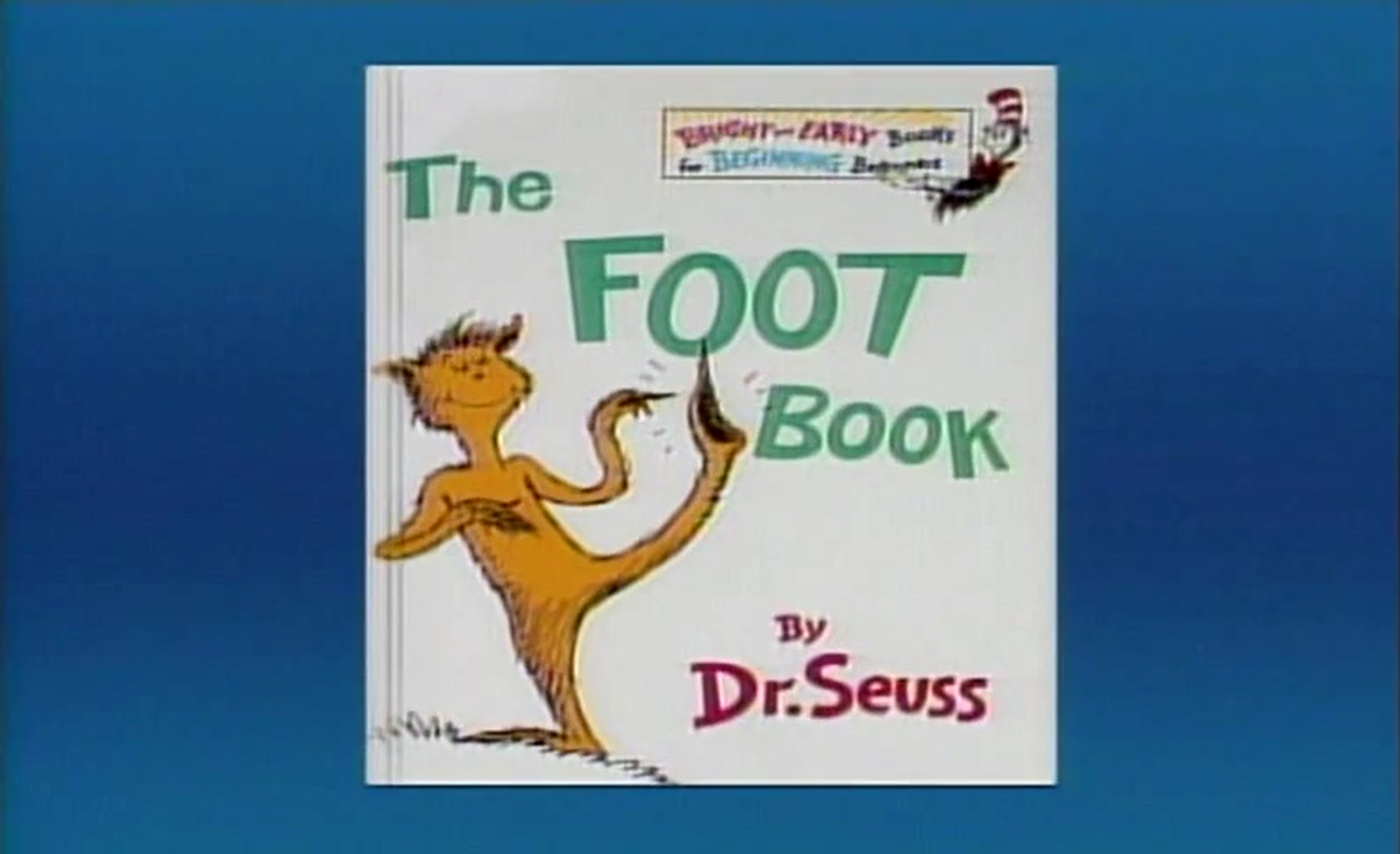 the foot book book