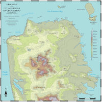 SF TopoPoster geoNames 2012 24x24