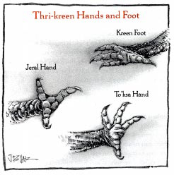 Thri-kreen Hands and Foot