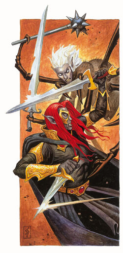 Vhaeraun and Selvetarm