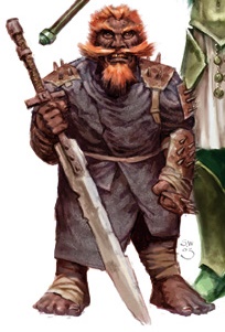Monster Manual 35 - Fire Giant - p122