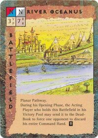 River Oceanus by Rob Lazzaretti-(1995) TSR - Blood Wars Card Game Base Pack - Battlefield