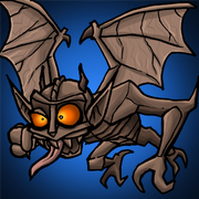 Brauner gargoyle