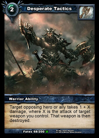 Desperate Tactics Shadow Era Wiki Fandom