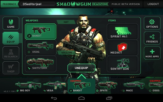 shadowgun deadzone register shadowgun deadzone register
