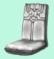 Silver chair