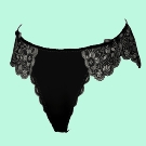 Black underpants